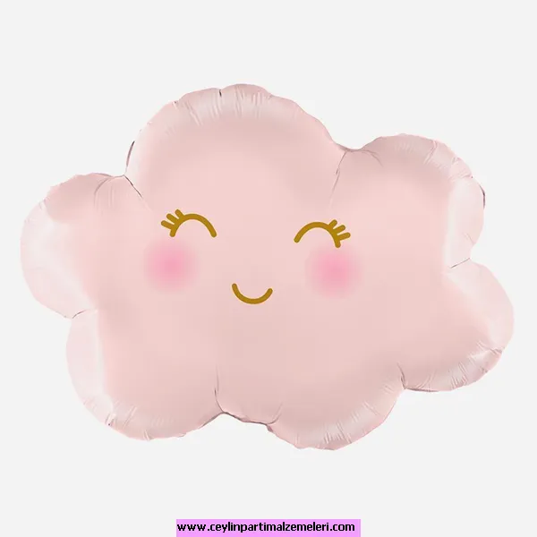 Pembe Bulut Folyo Balon